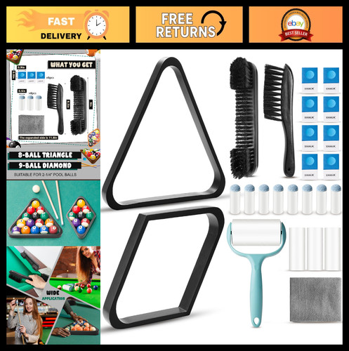 Pcs pool table brush set - 22,