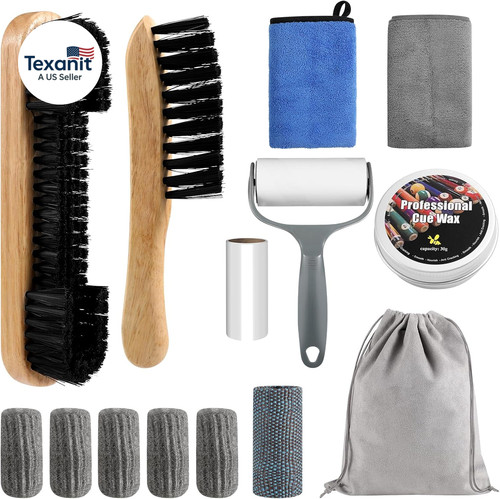 Pool table brush set - set,, 14pcs