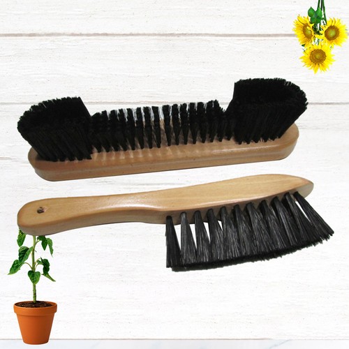 Wooden pool table - brush, set