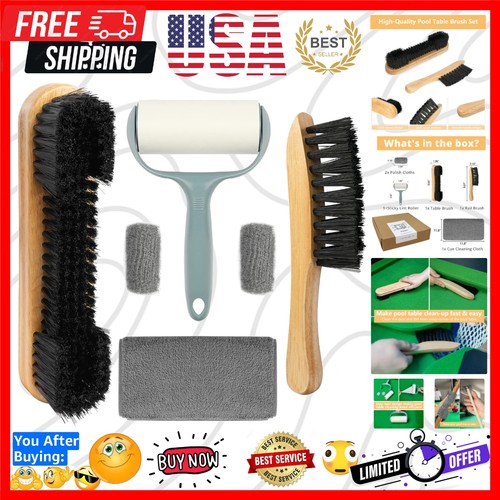 Pool table brush set billiard - brush,