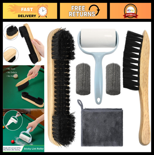 Piece pool table brush - table, set