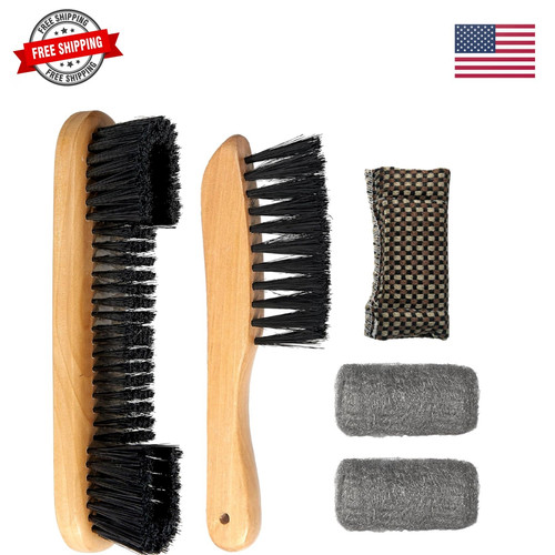 Pool table brush set - brush, felt
