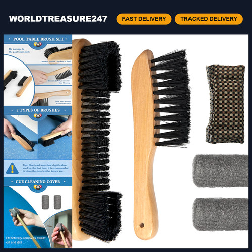 Pool table brush set - table,