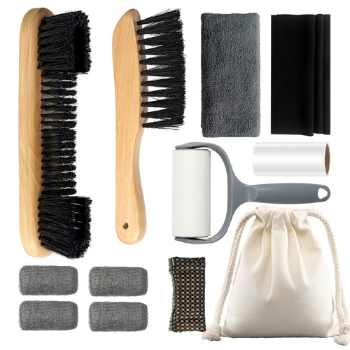 Pool table brush set for - for, felt