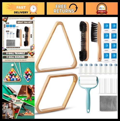 Pcs pool table - brush, set